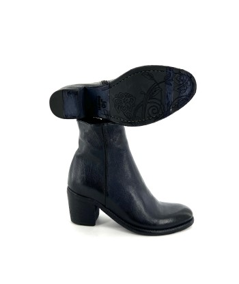 Boots Tiag Talon Trotteur en Cuir Marine votre