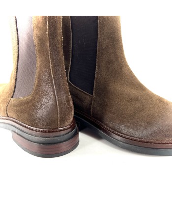 Chelsea Boots Semelle Épaisse en Daim Herba vous aussi creer 