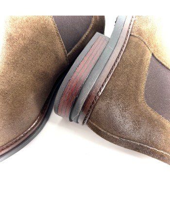 Chelsea Boots Semelle Épaisse en Daim Herba vous aussi creer 