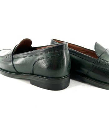 Mocassin en Cuir Vert sur le site 