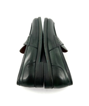 Mocassin en Cuir Vert sur le site 