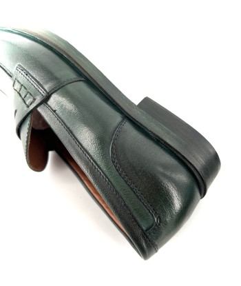 Mocassin en Cuir Vert sur le site 