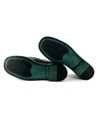 Mocassin en Cuir Vert sur le site 