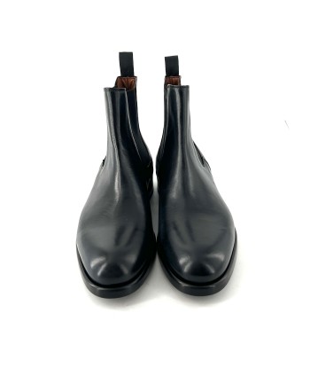 Chelsea Boots en Cuir Noir Comparez et commandez 