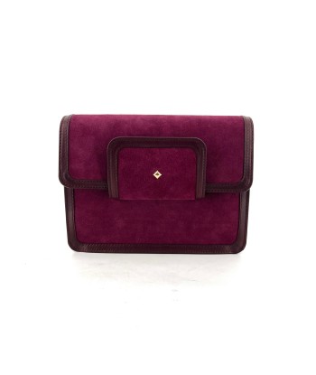 Sac LE MISCHKA Velours Cardinal / Bordeaux votre