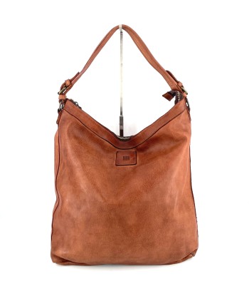 Sac Porté Épaule Cuir Lavé Camel meilleur choix