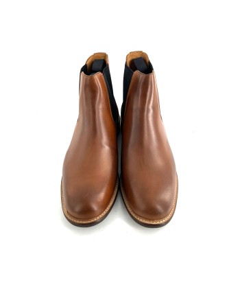 Boots PILOT CHELSEA en Cuir Camel outlet