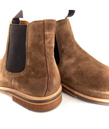 Boots PILOT CHELSEA en Suede Fango Venez découvrir notre 