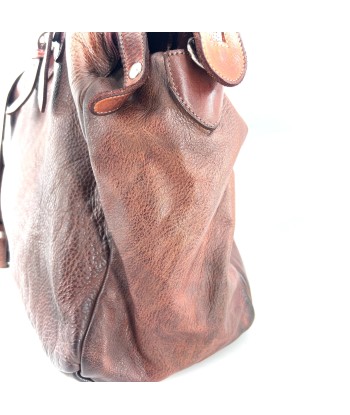 Sac PLAZA en Cuir Rusty Brown Venez découvrir notre 