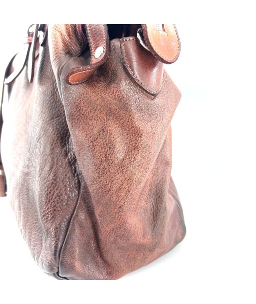 Sac PLAZA en Cuir Rusty Brown Venez découvrir notre 