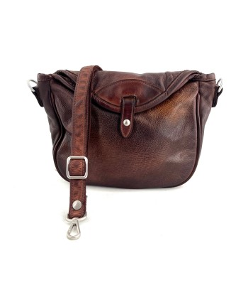 Sac DOUBLED WAVE en Cuir Rusty Brown les ligaments