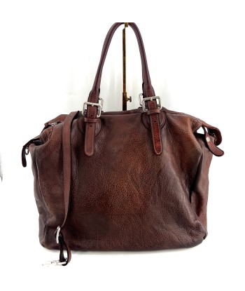 Sac PLAZA en Cuir Rusty Brown Venez découvrir notre 