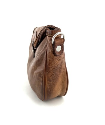 Sac DOUBLED WAVE en Cuir Sweet Brandy sur le site 