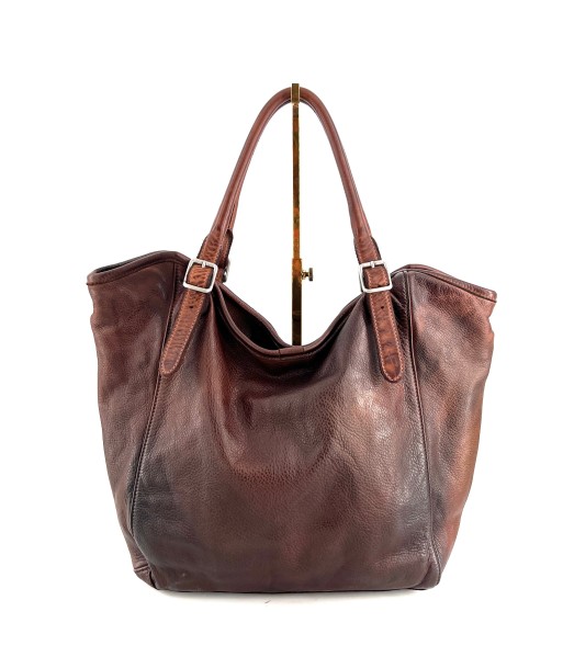 Sac BELLAVITA en Cuir Rusty Brown de la marque