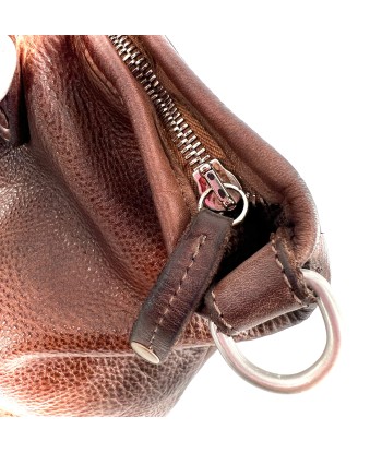 Sac FLAMINGO en Cuir Rusty Brown Les êtres humains sont 