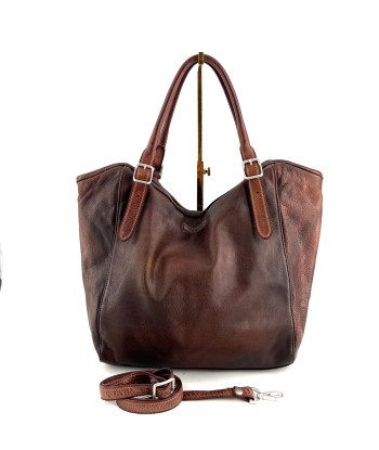 Sac BELLAVITA en Cuir Rusty Brown de la marque