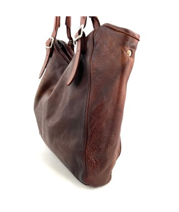 Sac BELLAVITA en Cuir Rusty Brown de la marque