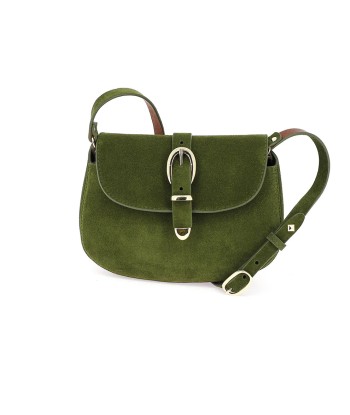 Sac le COURCY FRIEDA en Velours Vert Leccio JUSQU'A -70%! 