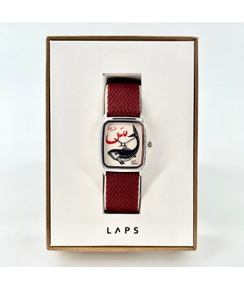 Montre SAMAK Bracelet Perlon Rouge Toutes les collections ici