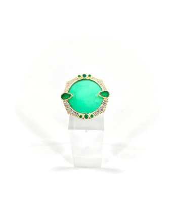 Bague JANIH Onyx Vert Pour