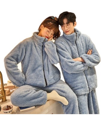 Pyjama Polaire Couple Zip 2024