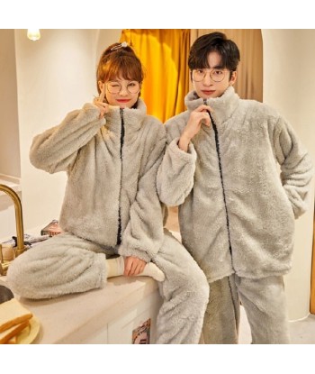 Pyjama Polaire Couple Zip 2024