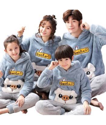 Pyjama Combinaison Famille Smile Les êtres humains sont 