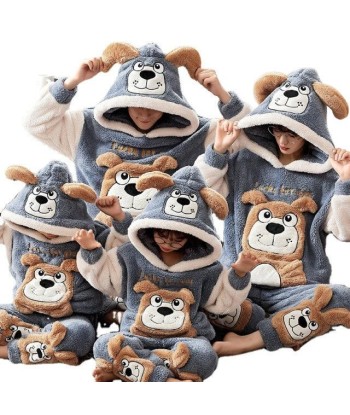 Pyjama Grenouillère Famille Ours destockage