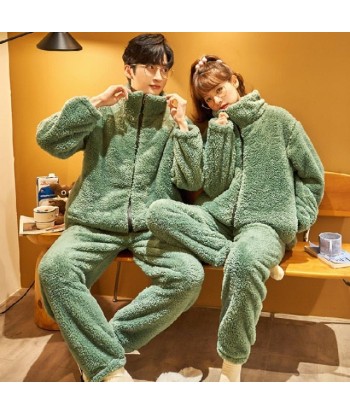 Pyjama Polaire Couple Zip 2024