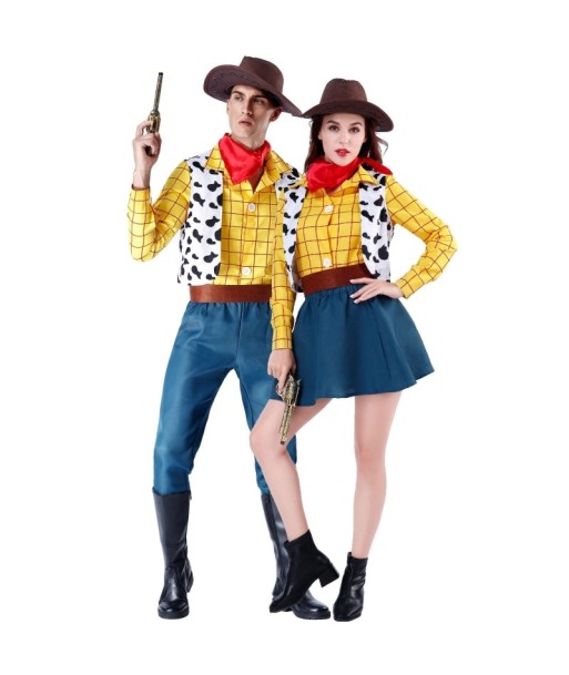 Déguisement Cowboy Couple Pour