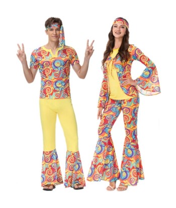 Costume Hippie Couple soldes