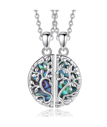 Collier Amitié Feuilles Abalone Vous souhaitez 