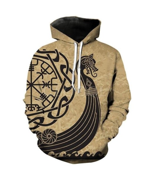 Drakkar Wikinger Hoodie commande en ligne