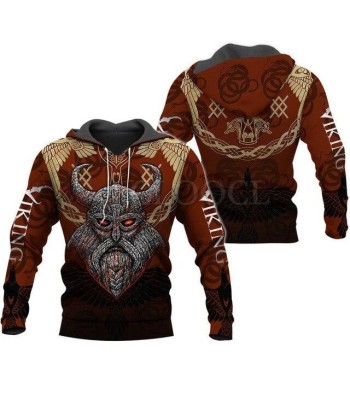 Aztec Warrior Wikinger Hoodie 2023