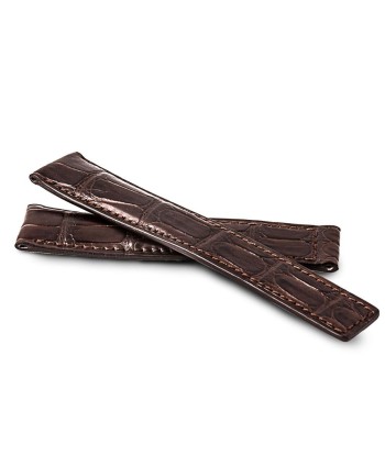 Breitling - Leather watch band - Black alligator Le MVP de beaucoup