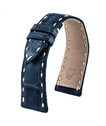 Patek Philippe Calatrava & Complications - Leather watch strap - Special tanning waxed alligator (Grey / Brown / Blue jean ) est présent 