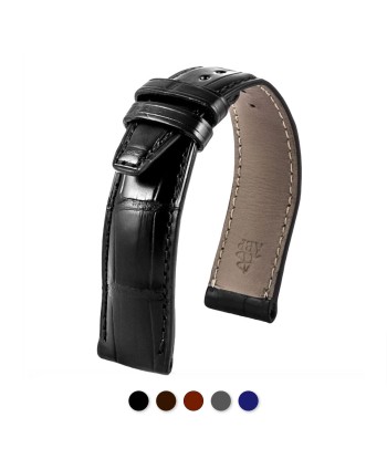 IWC Portofino - Leather watch band - Alligator (black, brown, grey, blue) store