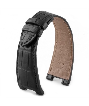 Patek Philippe Nautilus - Leather watch band - Alligator ( Black / Grey / Brown / Blue...) Comparez plus de prix