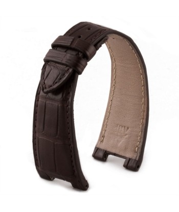 Patek Philippe Nautilus - Leather watch band - Alligator ( Black / Grey / Brown / Blue...) Comparez plus de prix