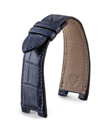 Patek Philippe Nautilus - Leather watch band - Alligator ( Black / Grey / Brown / Blue...) Comparez plus de prix