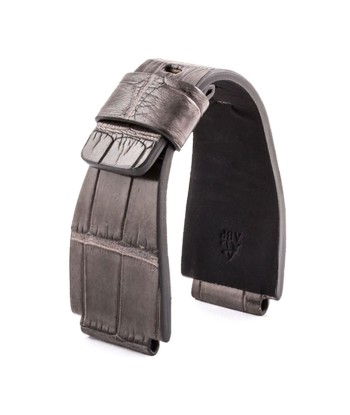 Bell & Ross - Leather watch band - Wild alligator (Black, grey, blue, red, orange...) En savoir plus