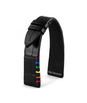 Classic watch band - Pride - Black alligator Amélioration de cerveau avec