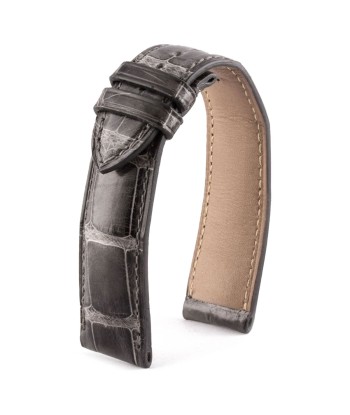 Bell & Ross Vintage V1-V2-V3 / WW1 / WW2 - Leather watch band - Special tanning alligator ( black / brown / grey ) d'Europe débarque