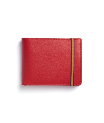 Portefeuille Porte-Monnaie Rouge Fermeture Élastique 50-70% off 