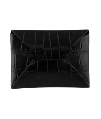 Leather multi cards mini envelope « Platinum » - Alligator france