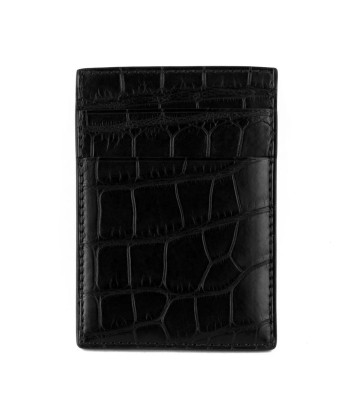 Credit card vertical case «Platinum» - Alligator en stock