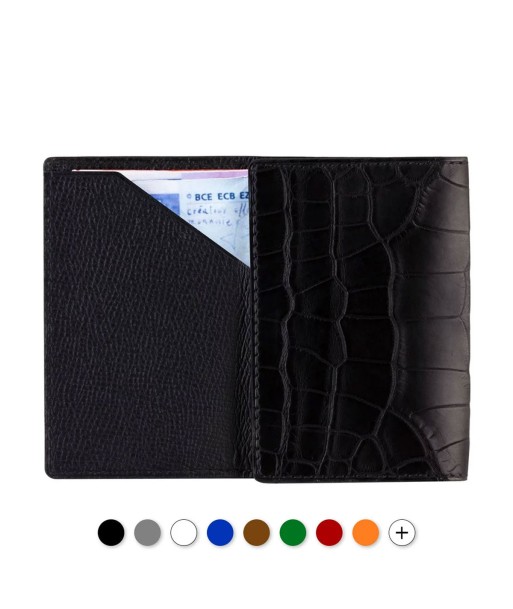 Leather banknotes holder «Platinum» - Alligator meilleur choix