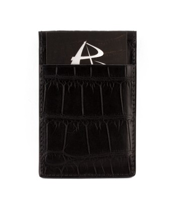 Leather purse «Platinum» - Alligator vous aussi creer 