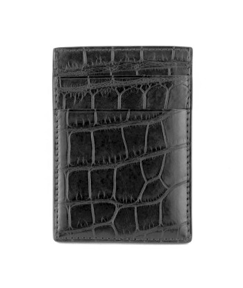 Credit card vertical case «Platinum» - Alligator en stock