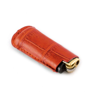 Leather Lighter Case "Platinum" - Alligator chez Cornerstreet bien 